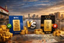 مقارنة استثمار سبائك الذهب في مصر بين BTC وسام 2026