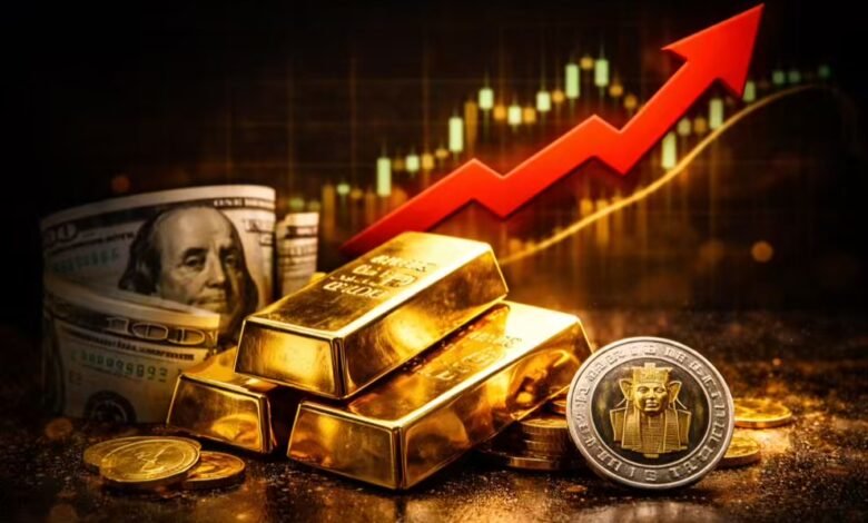 لماذا يرتفع الذهب في مصر وتحليل تأثير الدولار والتضخم على الأسعار