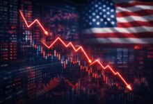 تباطؤ الاقتصاد الأمريكي وانخفاض نمو الناتج المحلي إلى 0.7%