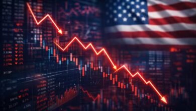 تباطؤ الاقتصاد الأمريكي وانخفاض نمو الناتج المحلي إلى 0.7%