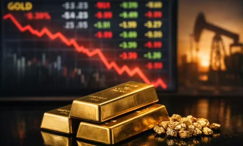 تحليل تراجع أسعار الذهب في الأسواق العالمية