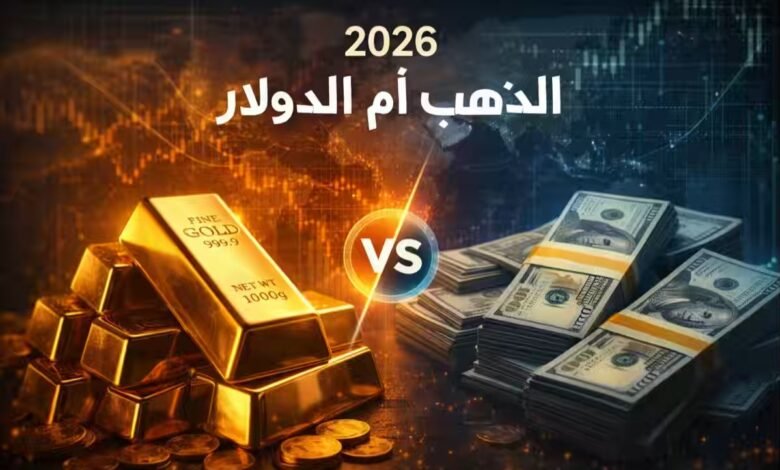 الذهب أم الدولار أيهما أفضل للاستثمار وحفظ القيمة في ظل التقلبات الاقتصادية العالمية.