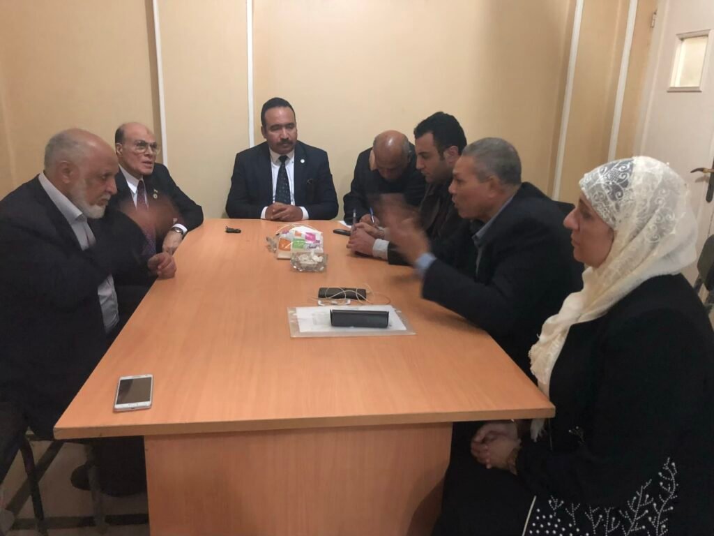 احد الاجتماعات في مقر المؤشر الاقتصادي Ecoofy