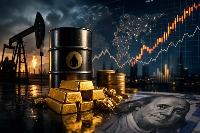 تأثير ارتفاع أسعار النفط على الذهب والدولار في الأسواق العالمية وانعكاسه على الاقتصاد المصري
