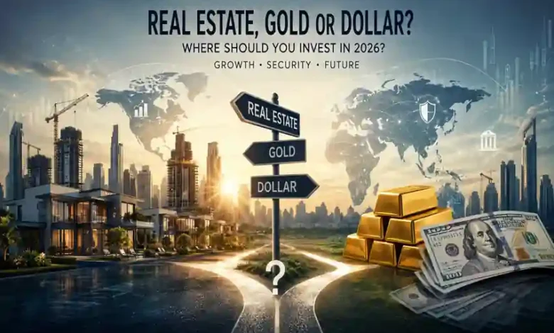 مشروع عقاري حديث يعبر عن الاستثمار العقاري في مصر والخليج خلال 2026