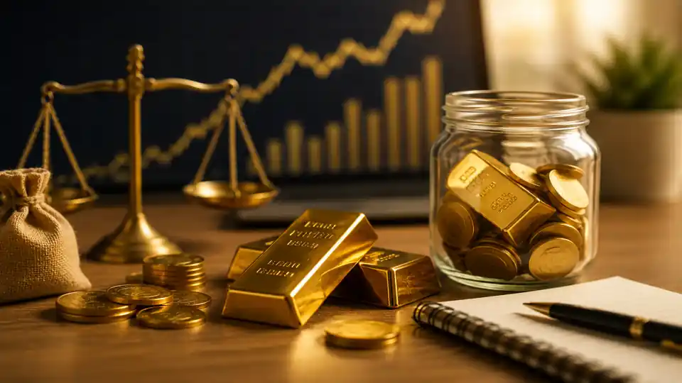 ما هو استثمار الذهب للمبتدئين؟