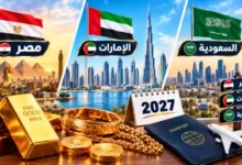 شراء الذهب في مصر أم الإمارات أم السعودية